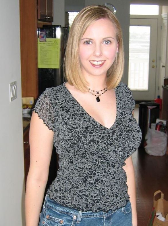 Pretty Blonde wife with GREAT tits