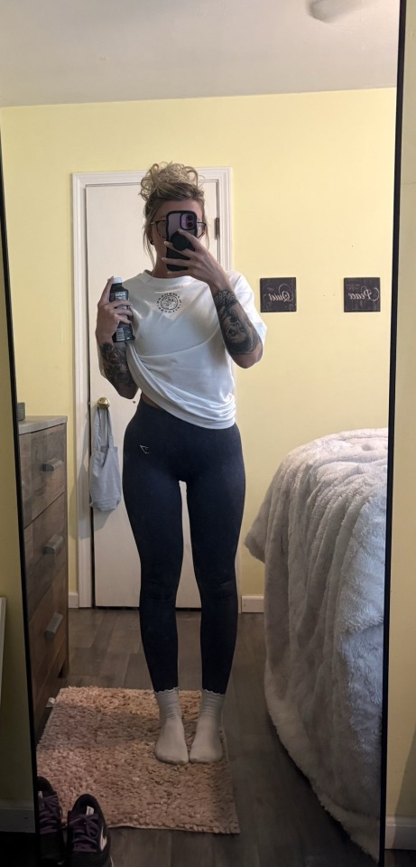 Leggings selfie